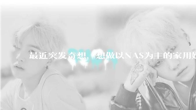 最近突发奇想，想做以NAS为主的家用媒体中心。下面是我做的一个草图，各位大神看看可行吗？