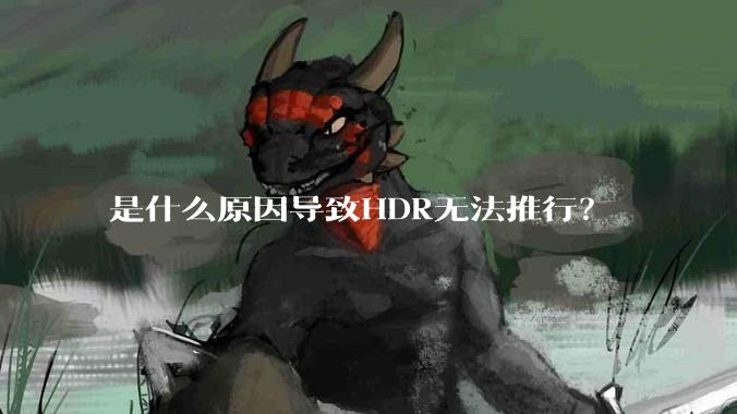 是什么原因导致HDR无法推行？