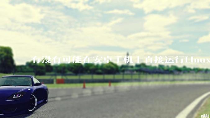 有没有可能在安卓手机上直接运行Linux？